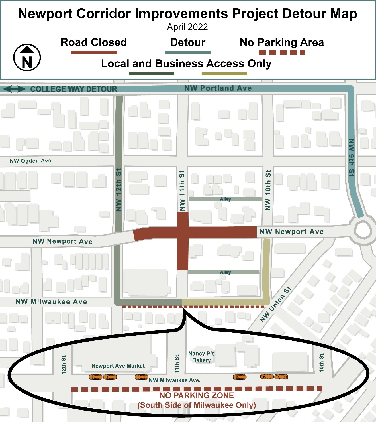 Newport Corridor Improvements Project Update May 6 22 Newport Corridor Improvements City Of Bend